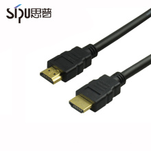 SIPU 2018 nouveau support mince 1080P 3D Ethernet hdmi vers câble HDMI 1.4